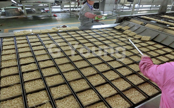 160,000 Bags / Shift Noodle Manufacturing Machinery Fried Instant Noodle Making Machine supplier